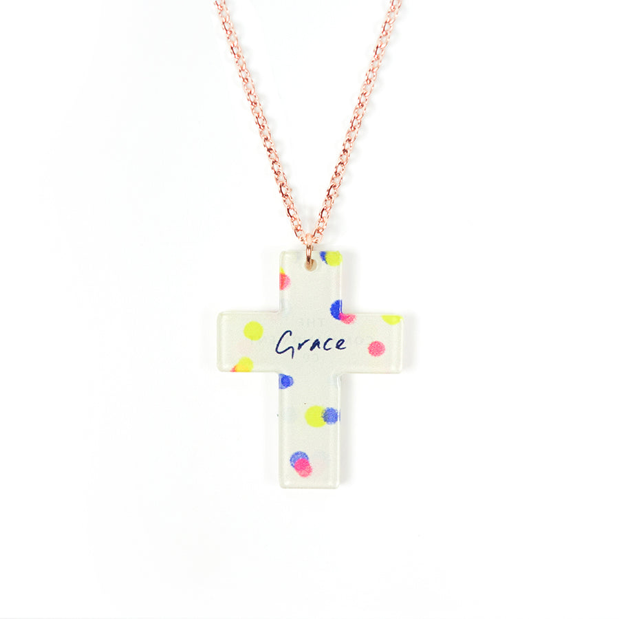 Grace {Cross Necklace} - Accessories by The Commandment Co, The Commandment Co , Singapore Christian gifts shop
