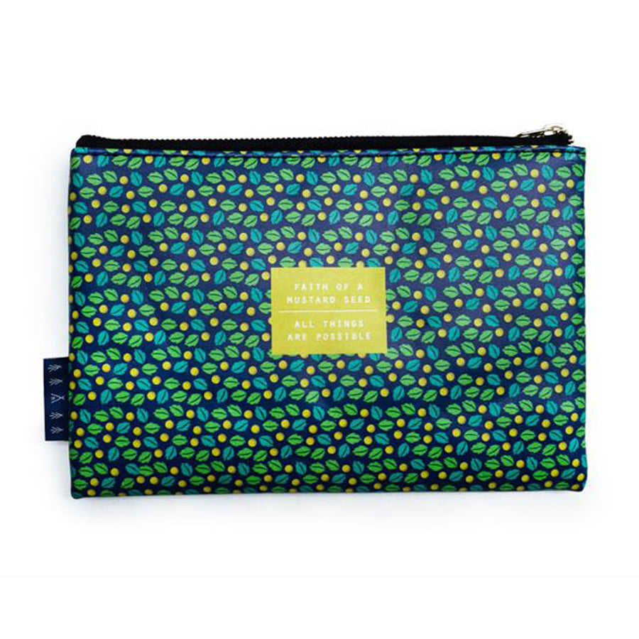 Faith of a Mustard Seed {Pouch} - Pouch by Hey New Day, The Commandment Co
