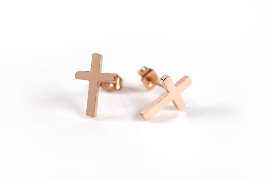 At The Cross {S925 Earring} - Accessories by The Commandment Co, The Commandment Co , Christian Gifts Store Singapore