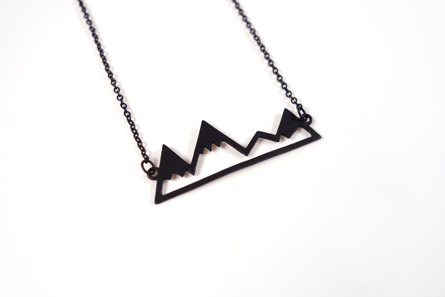 Faith + Mountains {Necklace} - Accessories by The Commandment Co, The Commandment Co , Singapore Christian gifts shop