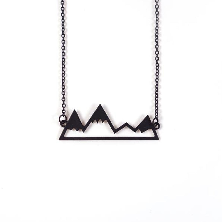 Faith + Mountains {Necklace} - Accessories by The Commandment Co, The Commandment Co , Singapore Christian gifts shop