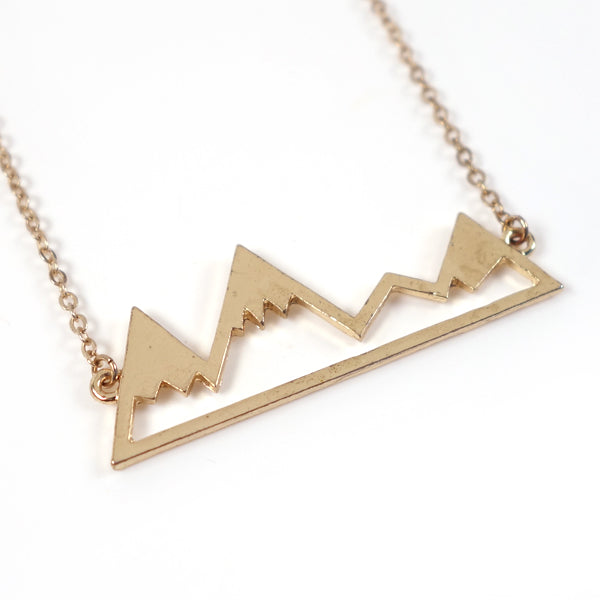 Faith + Mountains {Necklace} - Accessories by The Commandment Co, The Commandment Co , Singapore Christian gifts shop