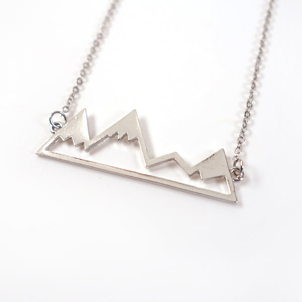 Faith + Mountains {Necklace} - Accessories by The Commandment Co, The Commandment Co , Singapore Christian gifts shop