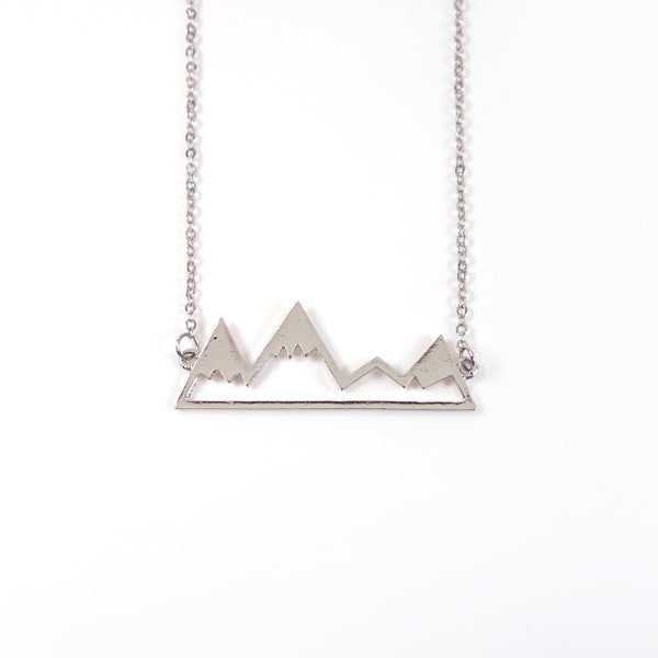 Faith + Mountains {Necklace} - Accessories by The Commandment Co, The Commandment Co , Singapore Christian gifts shop
