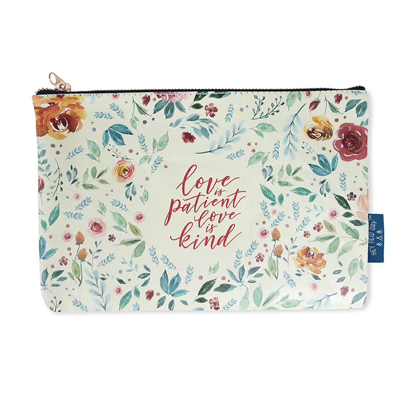 Love Is Patient Love Is Kind {Pouch} - Pouch by Hey New Day, The Commandment Co , Singapore Christian gifts shop
