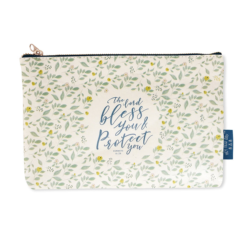 Bless And Protect {Pouch} - Pouch by Hey New Day, The Commandment Co , Singapore Christian gifts shop