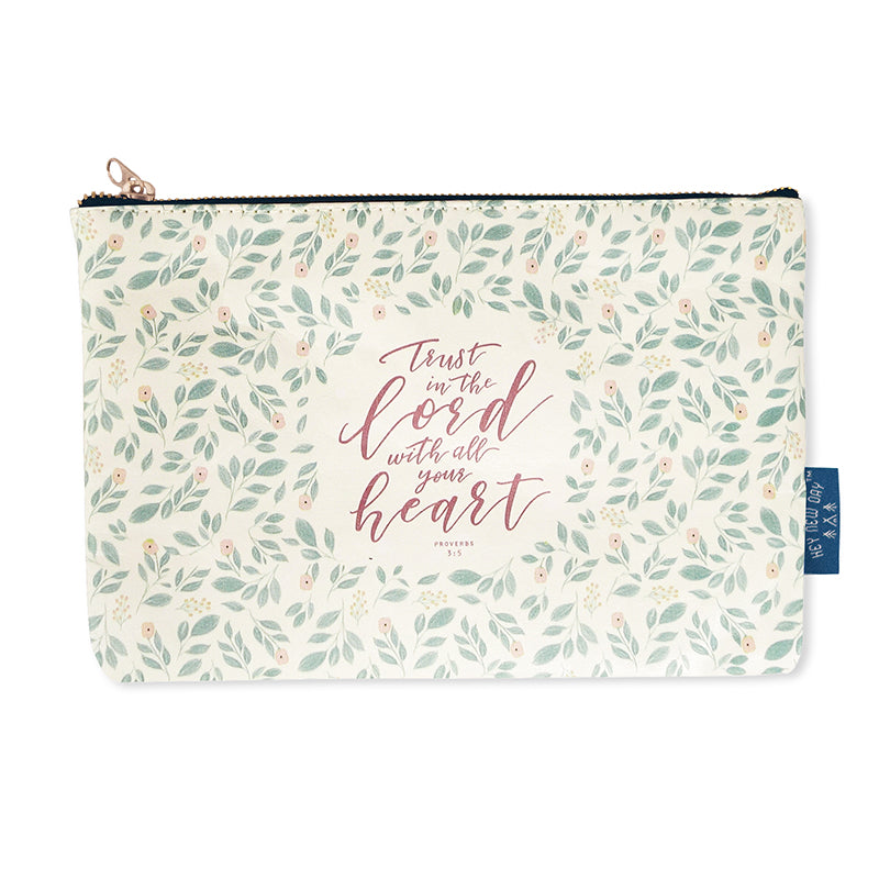 Trust In The Lord {Pouch} - Pouch by Hey New Day, The Commandment Co , Singapore Christian gifts shop