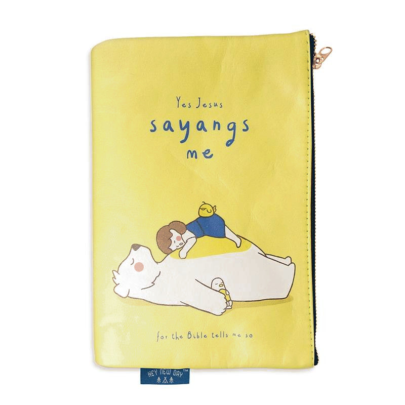 Yes Jesus Sayangs Me {Pouch} - Pouch by Hey New Day, The Commandment Co , Singapore Christian gifts shop