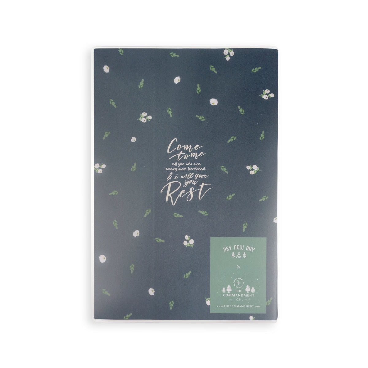 I Will Give You Rest {A5 Notebook} - Notebooks by The Commandment, The Commandment Co , Singapore Christian gifts shop