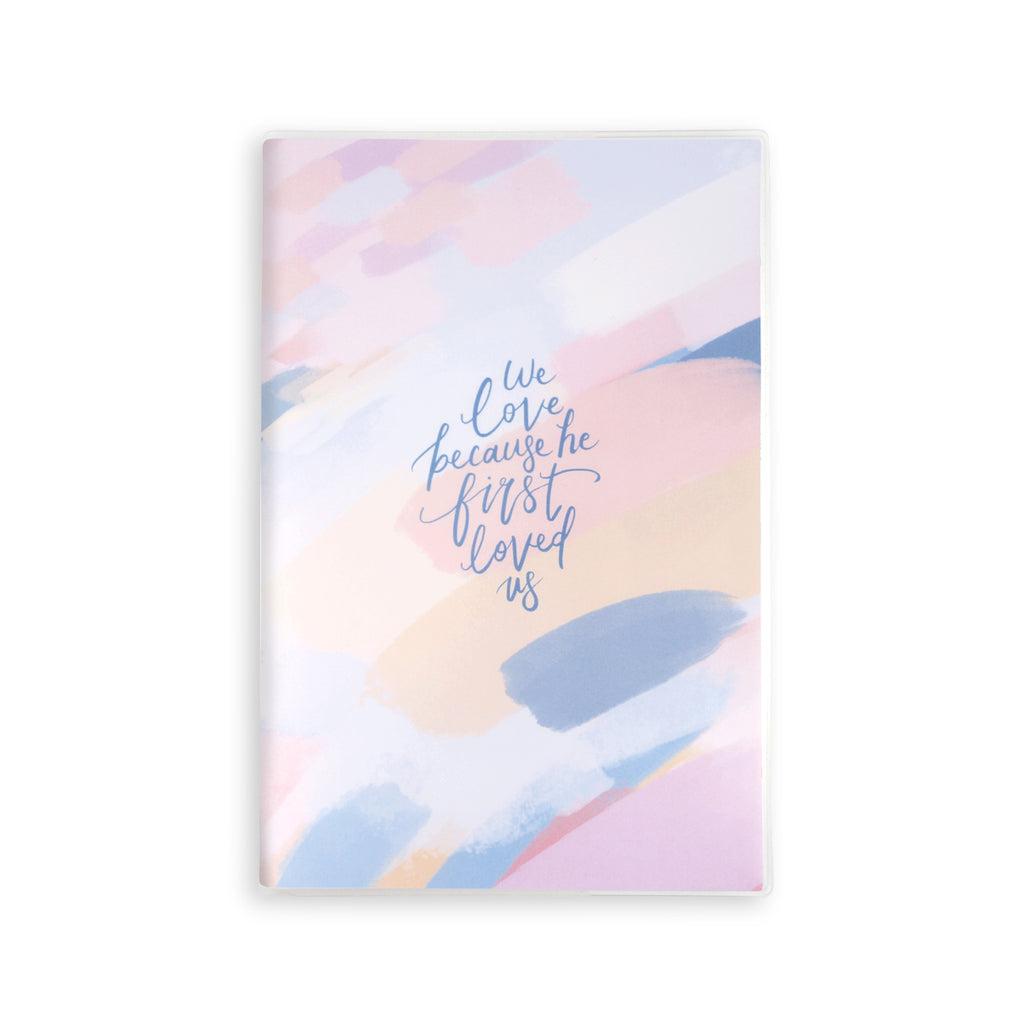 We Love Because He First Loved Us {A5 Notebook} - Notebooks by The Commandment, The Commandment Co , Singapore Christian gifts shop