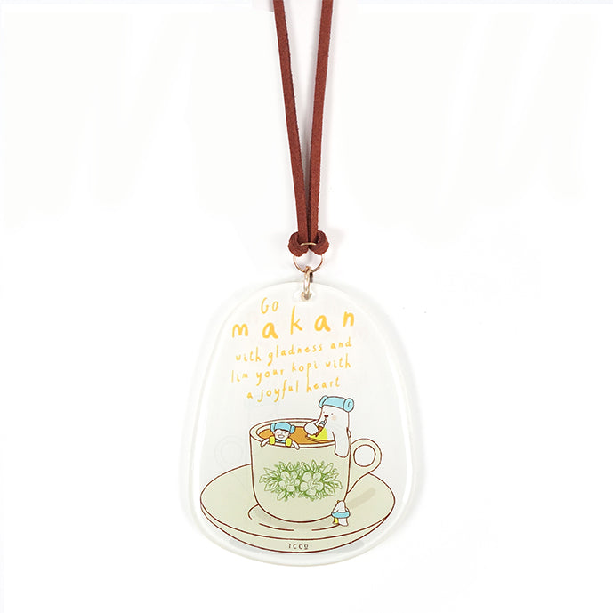 Go Makan {Keychain & Car Charm} - Keychain by The Commandment, The Commandment Co