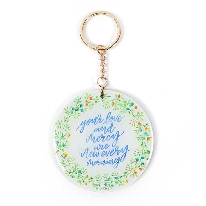 Your Love And Mercy {Keychain & Car Charm} - Keychain by The Commandment, The Commandment Co , Singapore Christian gifts shop