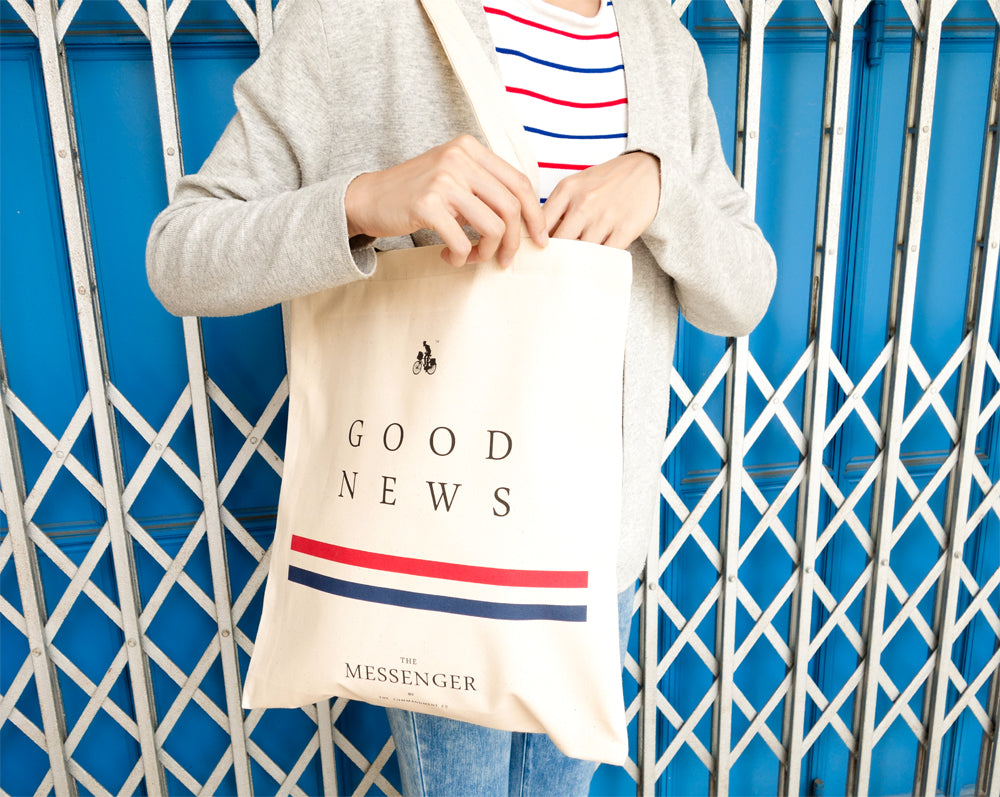 Good News {Tote Bag} - tote bag by The Commandment, The Commandment Co , Singapore Christian gifts shop