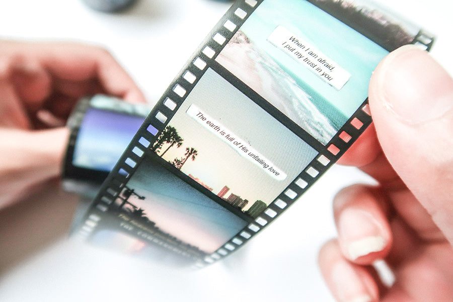 Filmstrip Stickers {Sticker} - Stickers by The Commandment Co, The Commandment Co , Singapore Christian gifts shop
