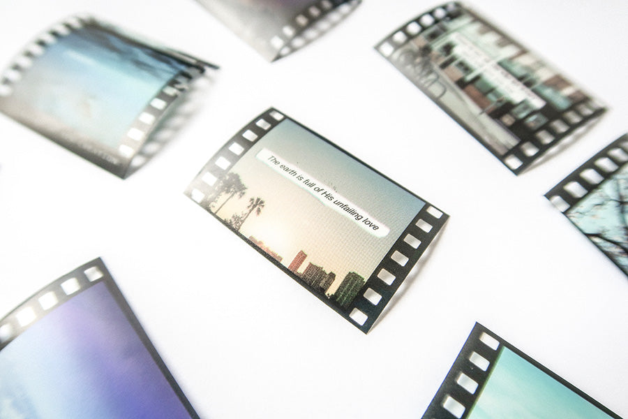 Filmstrip Stickers {Sticker} - Stickers by The Commandment Co, The Commandment Co , Singapore Christian gifts shop
