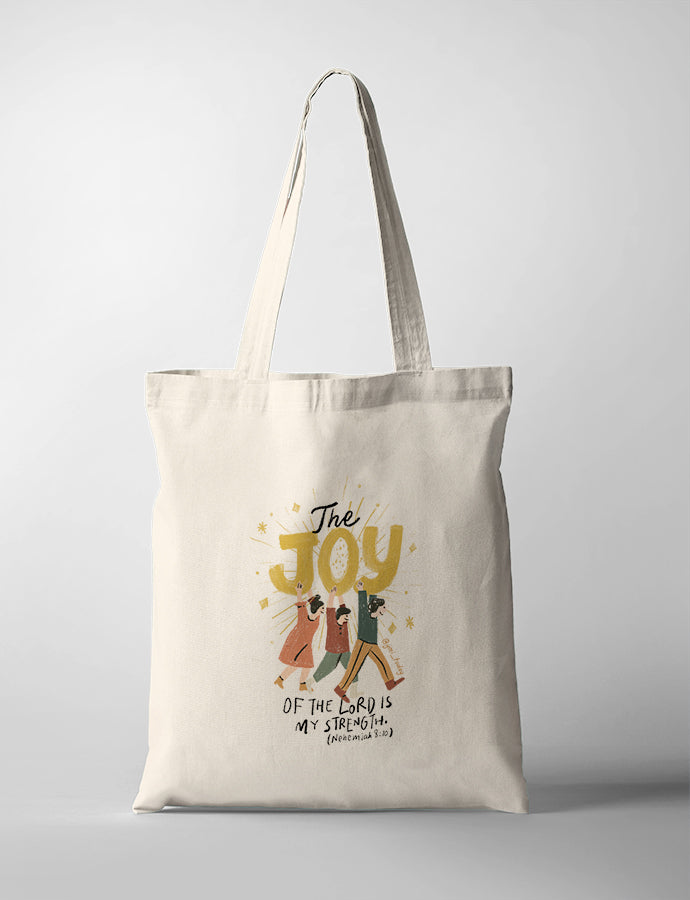 Joy {Tote Bag} - tote bag by YMI, The Commandment Co , Singapore Christian gifts shop