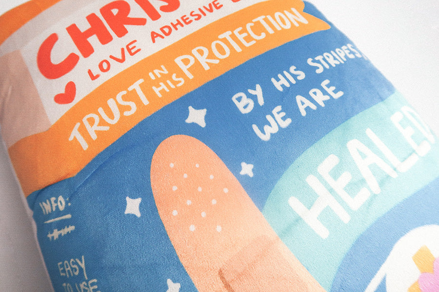 Christ-aid Love Adhesive Bandages {Plush Toy} - plush toys by The Commandment Co, The Commandment Co , Singapore Christian gifts shop
