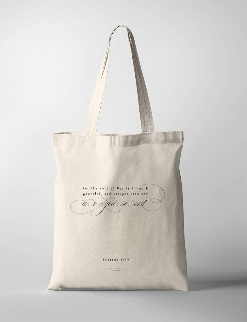 Two Edged Sword {Tote Bag}