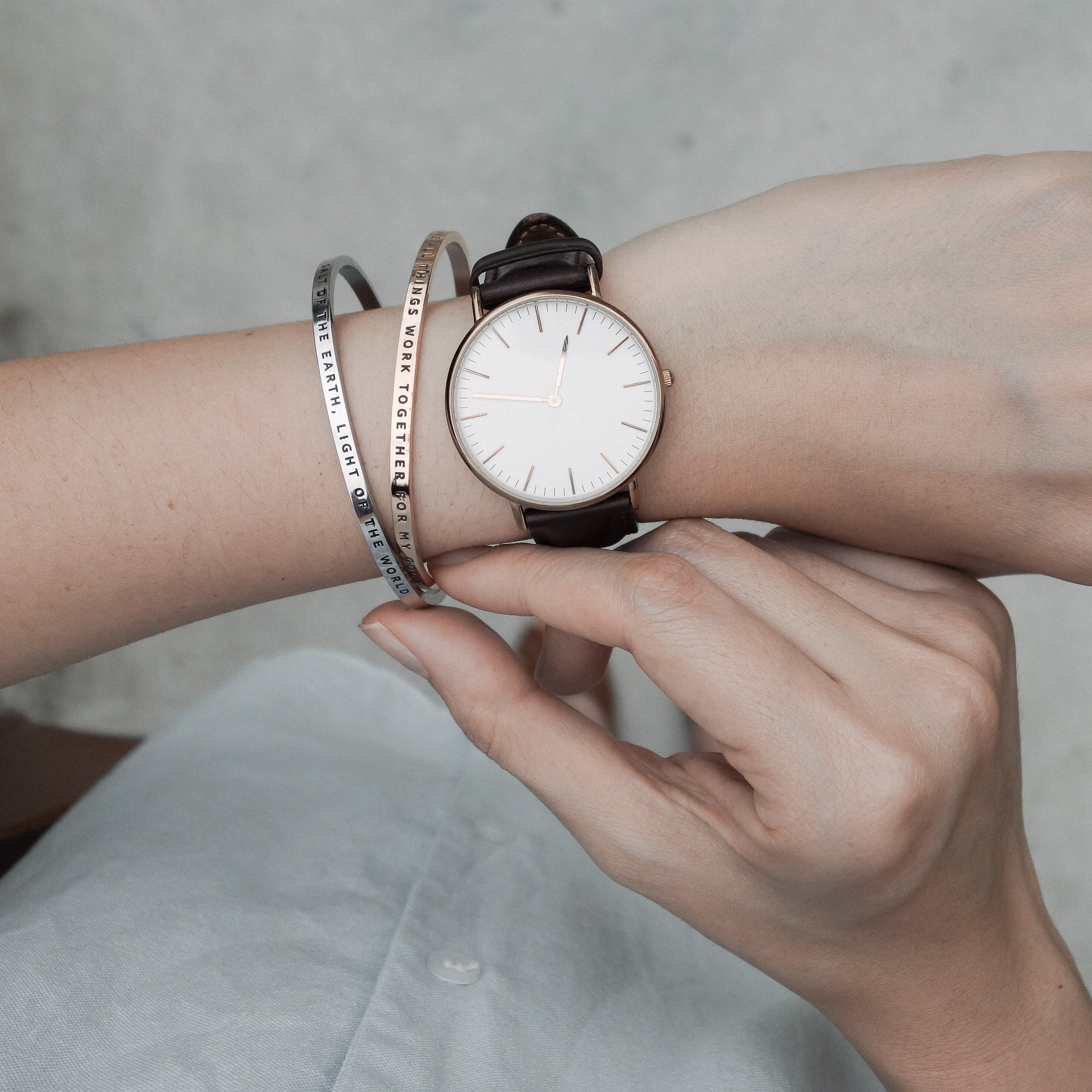 Love Your Neighbour As Yourself {Verse Band} - verse band by J&Co Foundry, The Commandment Co , Singapore Christian gifts shop