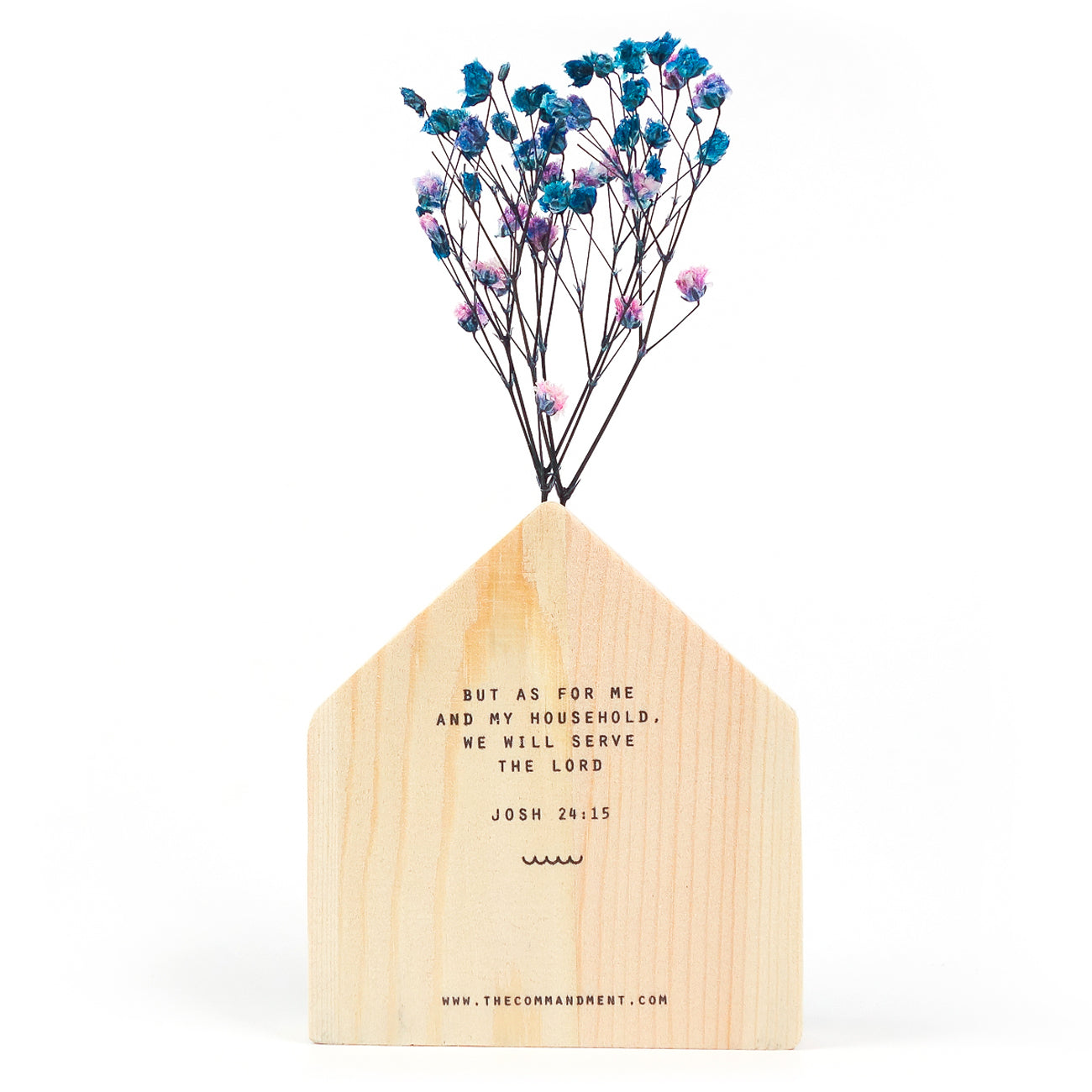 Household Serve The Lord {Little House Vase} - by The Commandment Co, The Commandment Co , Singapore Christian gifts shop