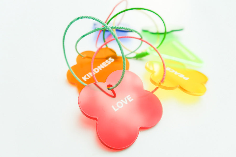 Translucent Acrylic Keychain {Acrylic Keychain} - Keychain by The Commandment, The Commandment Co , Singapore Christian gifts shop