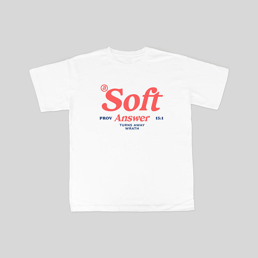A Soft Answer {T-shirt} - T-shirt by The Commandment, The Commandment Co , Singapore Christian gifts shop