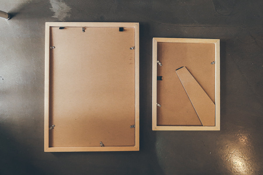 Minimalist Solid Wooden Poster Frame - by The Commandment Co , The Commandment Co , Singapore Christian gifts shop