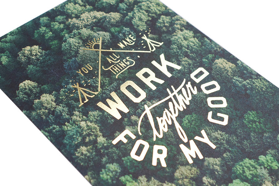 All Things Work Together For My Good {Card} - Cards by The Commandment, The Commandment Co