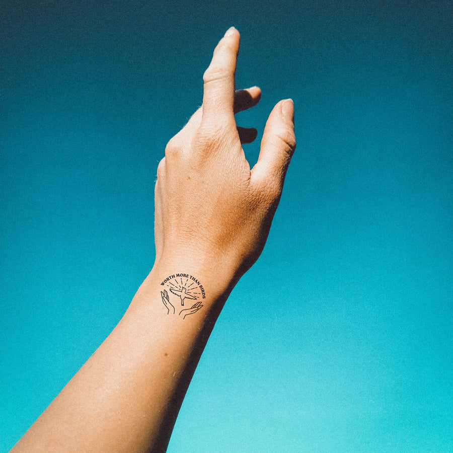 Temporary Tattoos Sheet - Tattoo by The Commandment Co, The Commandment Co , Singapore Christian gifts shop