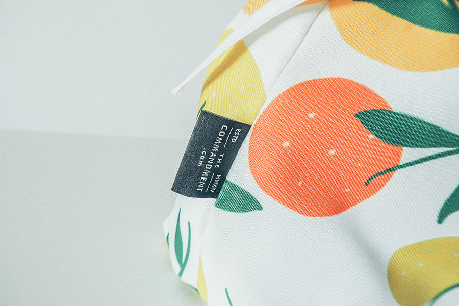 Lemon And Oranges - God Is Able To Bless You Abundantly {Lunch Bag} - lunch bag by The Commandment Co, The Commandment Co , Singapore Christian gifts shop