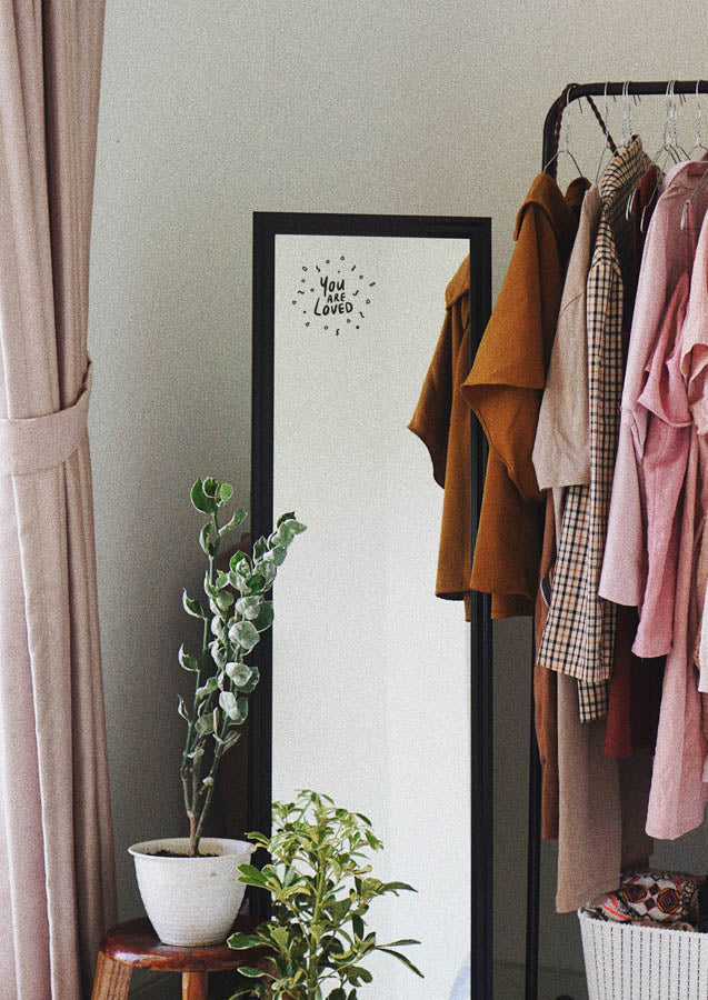 You are Loved {Mirror Decal Sticker} - Decal by The Commandment Co, The Commandment Co , Singapore Christian gifts shop