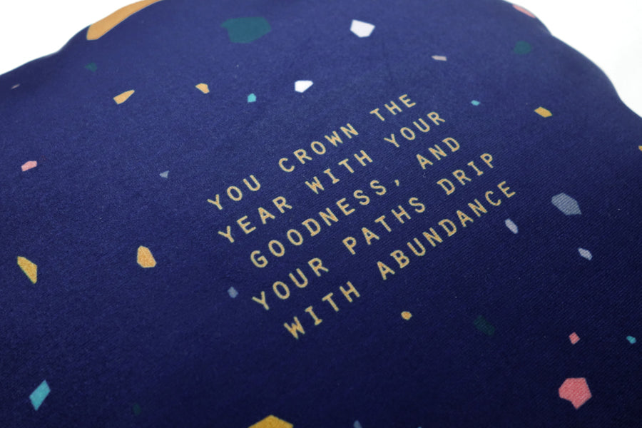 Goodness and Abundance {Cushion Cover} - Cushion Covers by The Commandment Co, The Commandment Co , Singapore Christian gifts shop