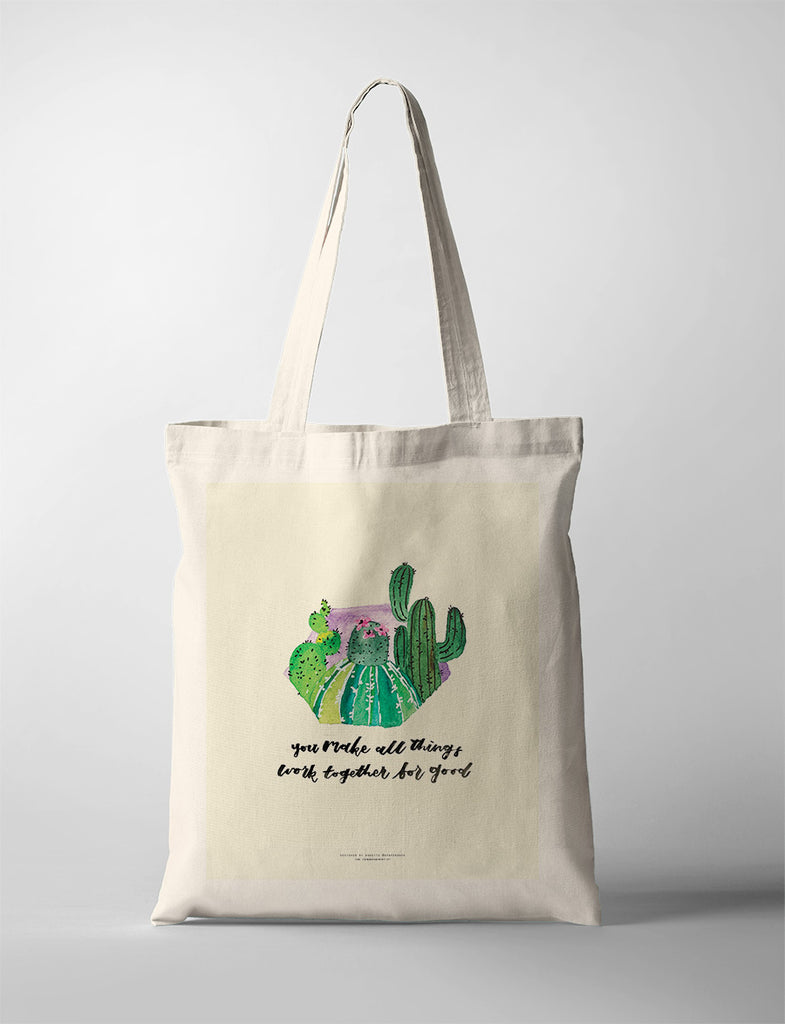 You Make All Things Work Together {Tote Bag}
