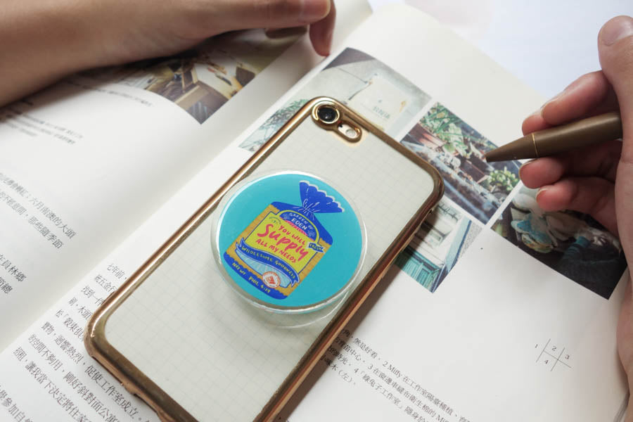 Wholesome Bread {LOVE SUPERMARKET Phone Grip} - Phone Grip by The Commandment Co, The Commandment Co , Singapore Christian gifts shop