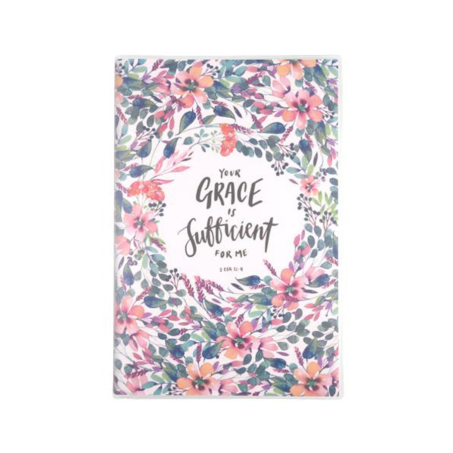 Grace Is Sufficient {A5 Notebook} - Notebooks by The Commandment, The Commandment Co , Singapore Christian gifts shop
