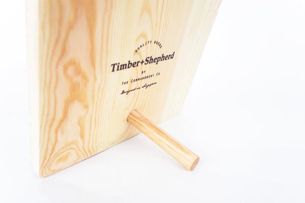 Beautiful In His Time {Wood Board} - Wood Board by Timber+Shepherd, The Commandment Co