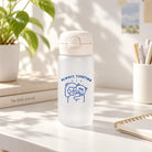 Always Together travel tumbler on a light-filled desk
