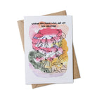 "Joyful Dino Faith: Adorable dinosaur brings Christian warmth to this heartfelt card