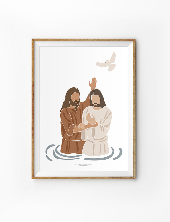Baptism of Jesus {Poster}