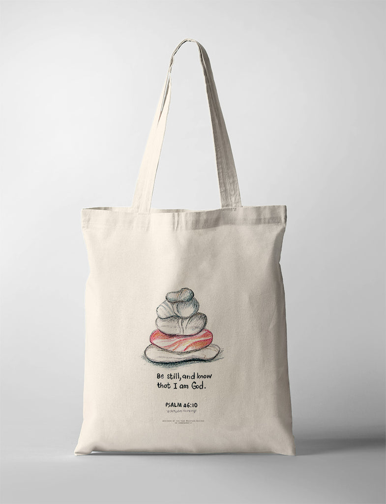 Be Still and Know {Tote Bag}