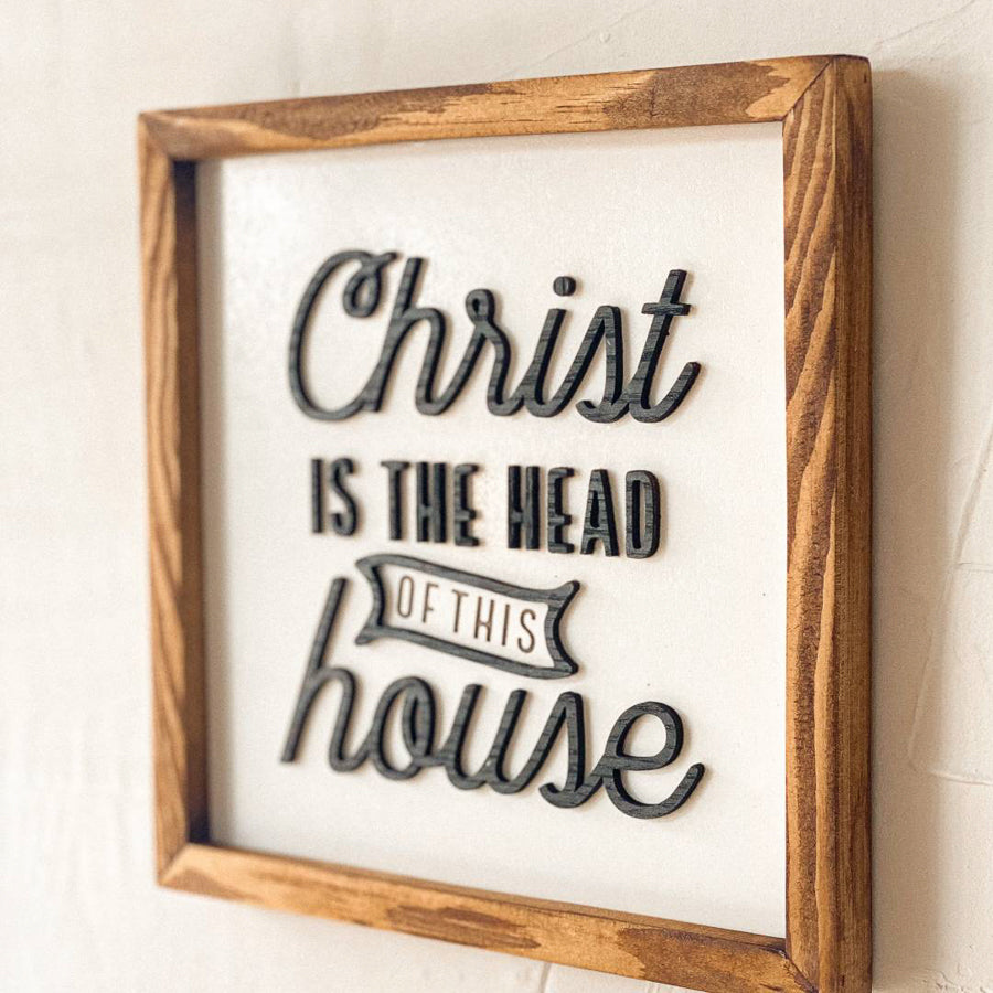 Christ Is The Head (Gabor board) {Wood Craft}