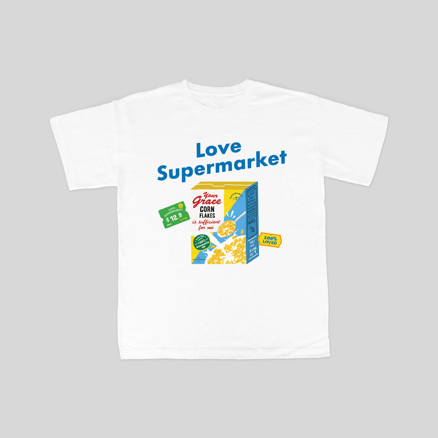 Christian-inspired tee with adorable and creative grocery art