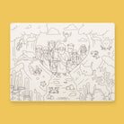 Moses Crossing the Red Sea Colouring Mat by The Commandment Co Singapore Christian Gift Store