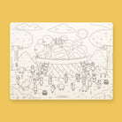 Five Loaves and Two Fishes Colouring Mat by Singapore Christian Gift Store TheCommandmentCo