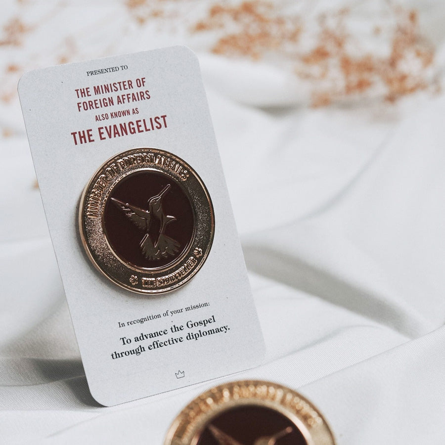 Evangelist | Enamel Pin | The Commandment Co – The Commandment Co