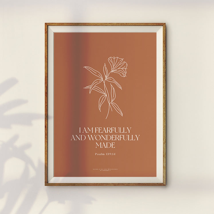 Fearfully and Wonderfully Made {Poster}