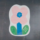 Grow with grace Seasonal gift idea with a hand-drawn flower doormat