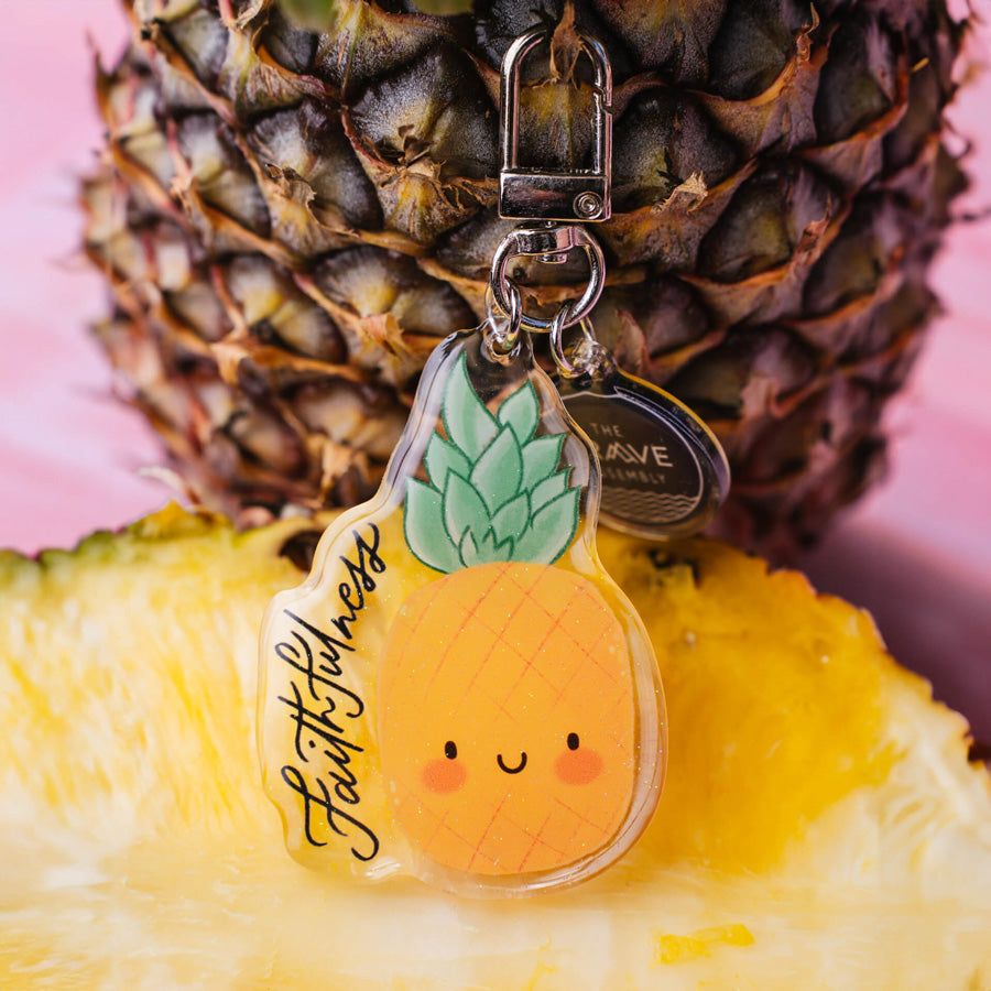 Faithfulness {Pineapple} v2 | Acrylic Keychain