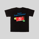 Christian-themed shirt creatively designed with daily grocery items