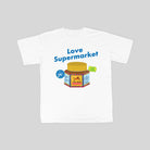 Christian-themed tee with cute daily items in a creative spin